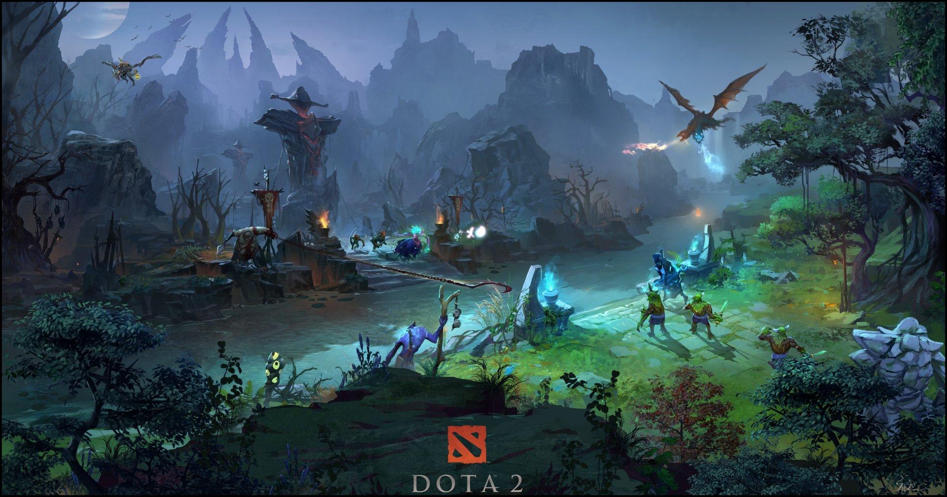 Dota 2 poster