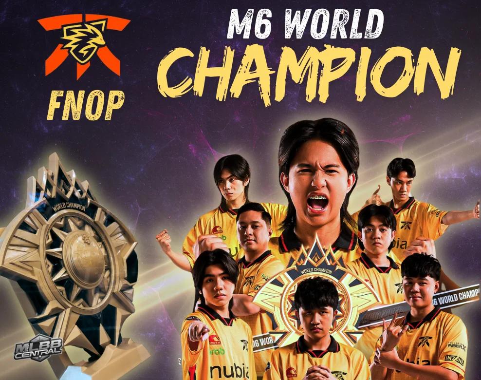 Fnatic ONIC PH’s Triumph: The Champions of the M6 World Championship